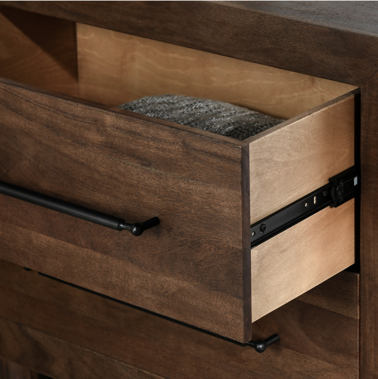 Selene 30" Nightstand - Cocoa Brown