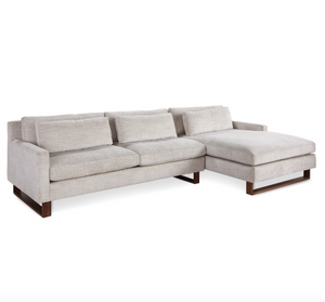 Apollo 128" RAF Sectional - Frosted Cream