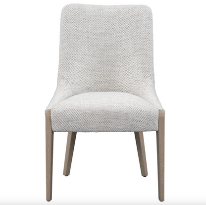 Astraea Dining Chair - Performance Crushed Cream + Stone