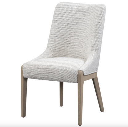 Astraea Dining Chair - Performance Crushed Cream + Stone