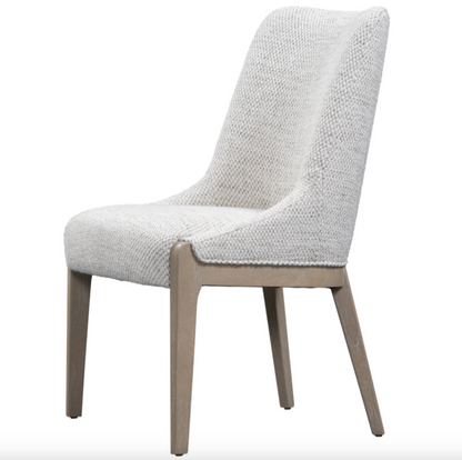 Astraea Dining Chair - Performance Crushed Cream + Stone