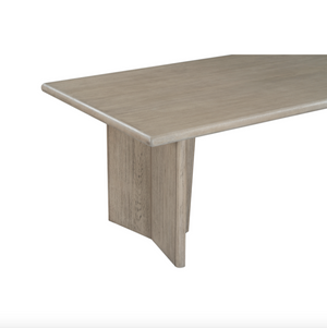 Seraphina 97" Dining Table - Dusted Stone