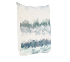 Horizon 20" x 20" Down Pillow - Blue/Sagebrush