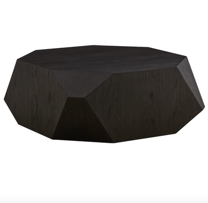 Eden 40" Coffee Table - Dark Cinder