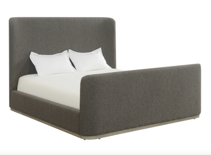 Bianca 70" Queen Bed - River Stone + Beechwood