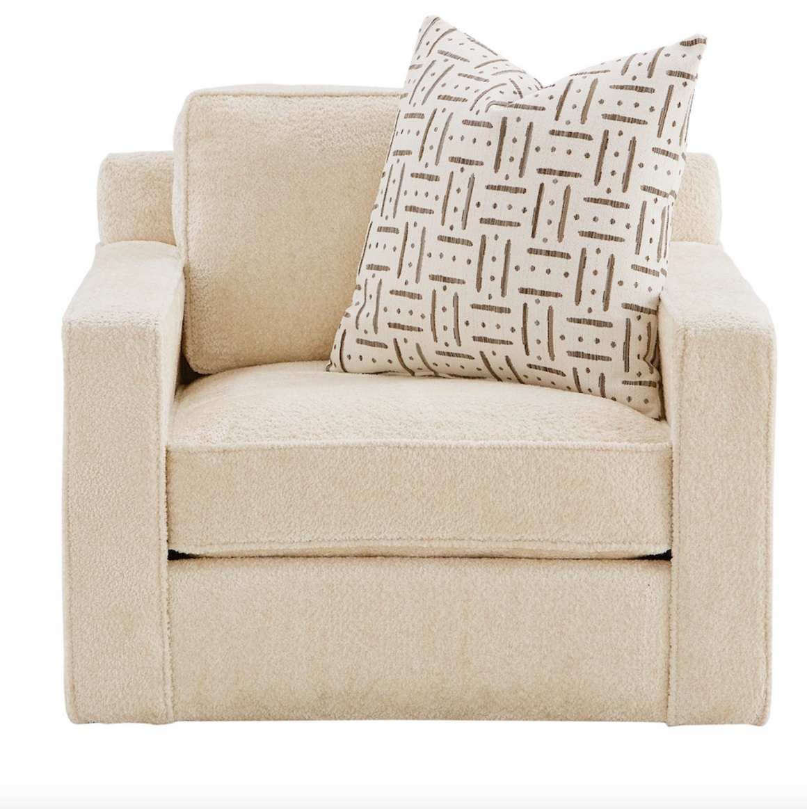 Meridian 47" Occasional Chair - Performance Plush Pearl