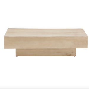 Santa Cruz 54" Coffee Table - Misted Ash