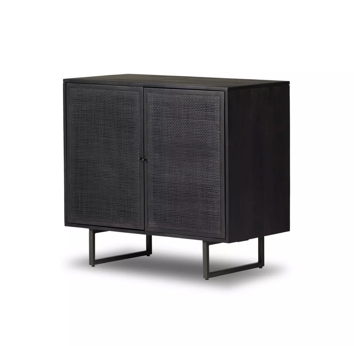 Dennen 35" Small Cabinet - Black Wash