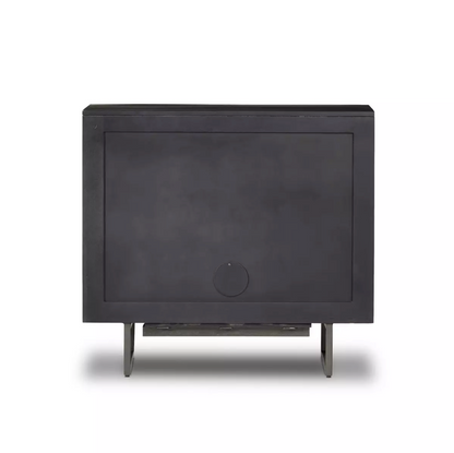Dennen 35" Small Cabinet - Black Wash