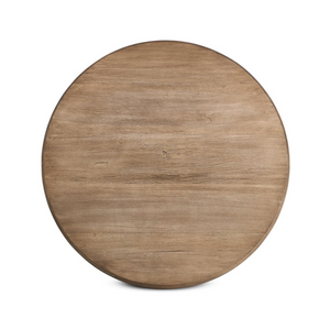 Iris 48" Round Dining Table - Aged Drifted Oak