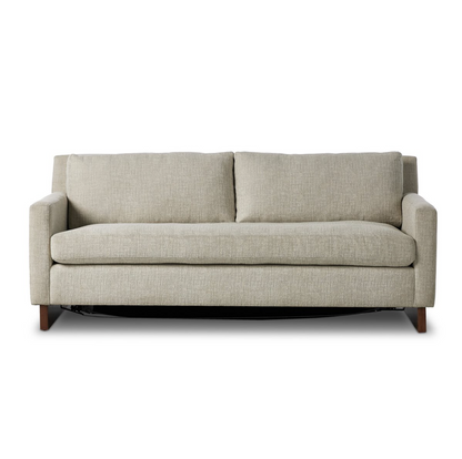 Calliope 76" Queen Sleeper Sofa - Performance Alameda Snow