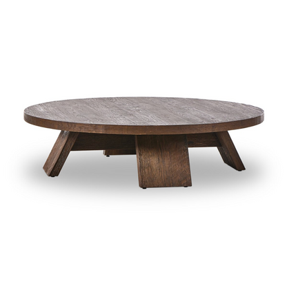 Solstice 55" Coffee Table - Ashen Oak Resawn