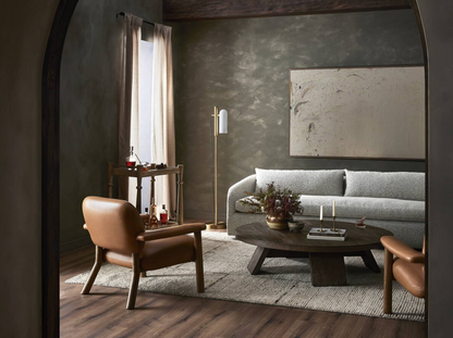 Solstice 55" Coffee Table - Ashen Oak Resawn