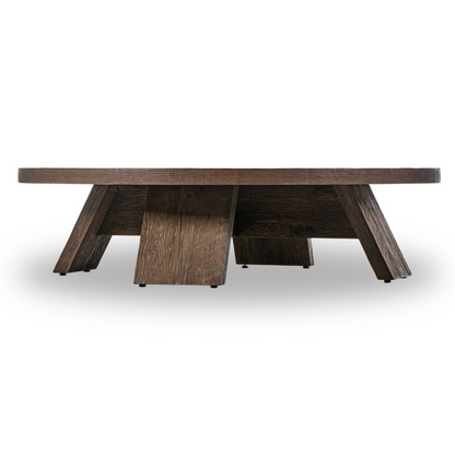 Solstice 55" Coffee Table - Ashen Oak Resawn