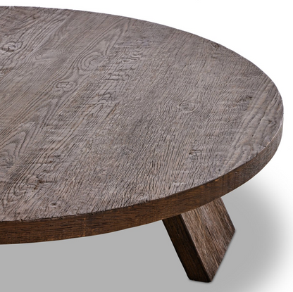 Solstice 55" Coffee Table - Ashen Oak Resawn