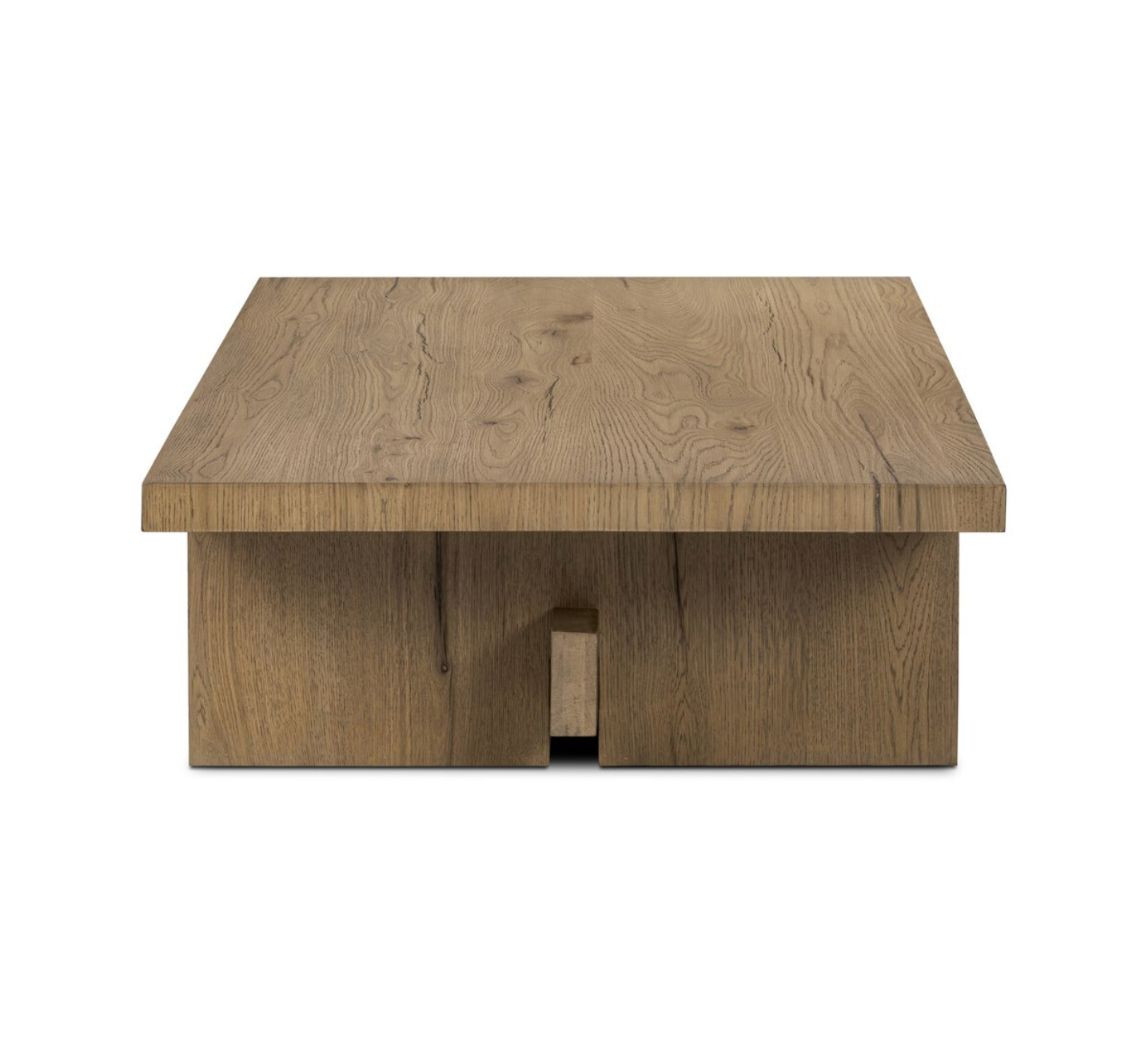 Serenity 65" Coffee Table - Rubbed Light Oak