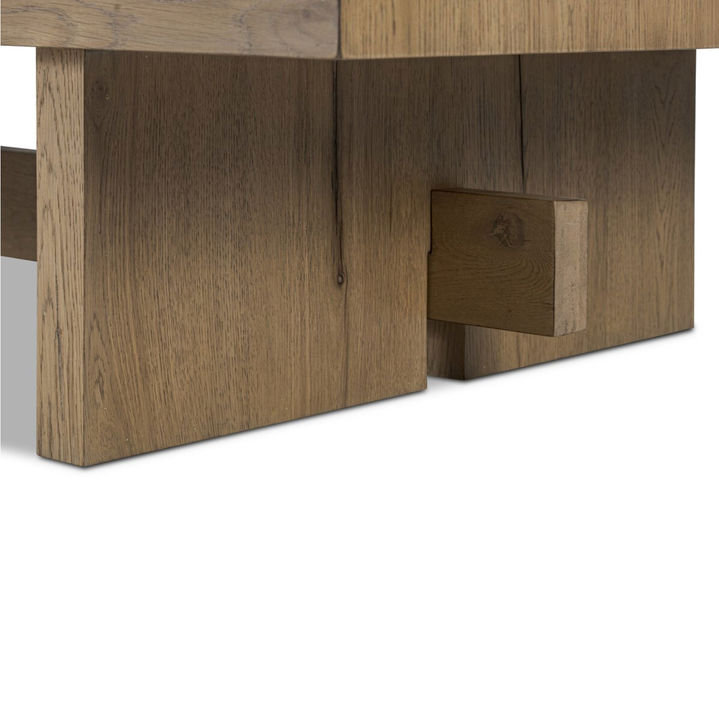 Serenity 65" Coffee Table - Rubbed Light Oak
