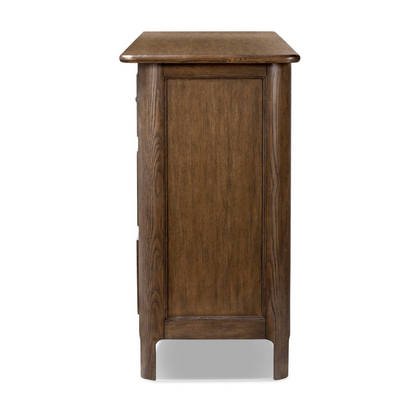 Eden 72" 7 Drawer Dresser - Aged Oak