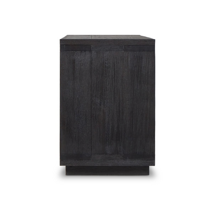 Helvetica 94" Sideboard - Worn Black