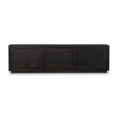 Helvetica 94" Sideboard - Worn Black