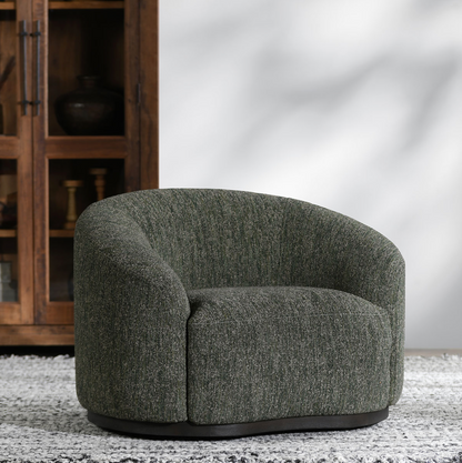 Harper Swivel Accent Chair - Antique Green