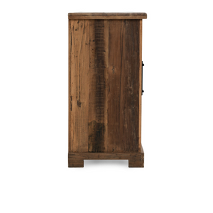 Zara 88" Reclaimed Wood 4 Door Sideboard - Natural