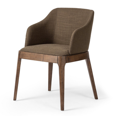 Bryton 22" Dining End Chair - Bilton Olive + Ash