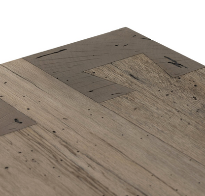 Laramie 95" 4 Door Sideboard - Rustic Oak