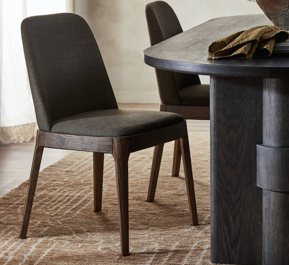 Bryton 22" Armless Dining Chair - Bilton Olive + Ash