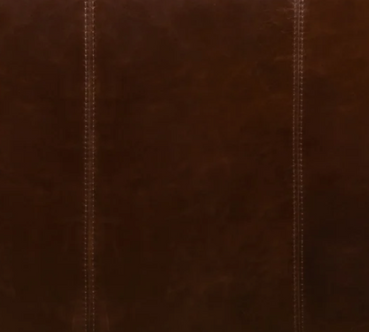 Apollo 70" Top Grain Leather 2 Cushion Sofa - Bark