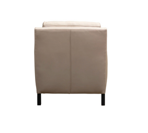 Flare 35" Occasional Chair - Flax + Nailheads