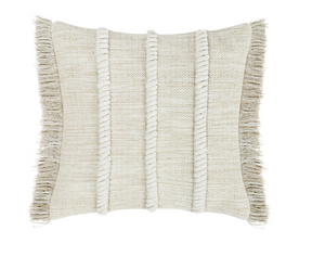 Lucera 22x22 Pillow - Natural Linen Tweed