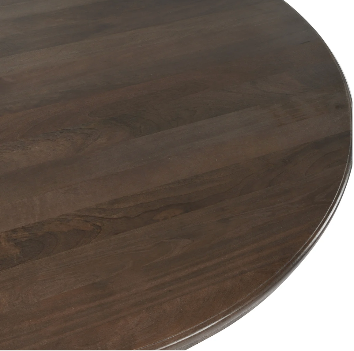 Aidan 60" Round Dining Table - Burnished Brown