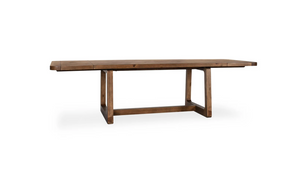 Grant 80" - 110" Reclaimed Pine Extension Table - Smoke Brown