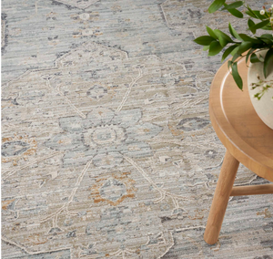 Leopold Area Rug - Light Blue