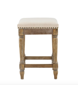 Walker Counter Stool - Putty + Driftwood