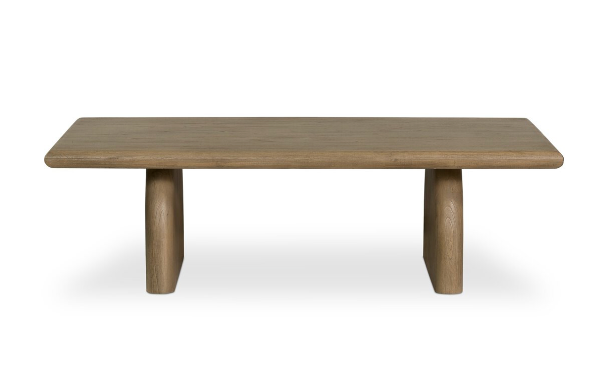 Milano 54" Coffee Table - Aged Driftwood