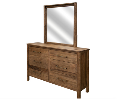 Aspen 62" 6 Drawer Dresser - Warm Natural