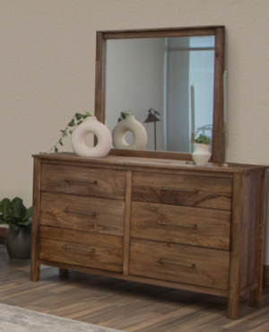 Aspen 62" 6 Drawer Dresser - Warm Natural