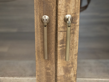 Aspen 73" 6 Door Cabinet - Warm Natural