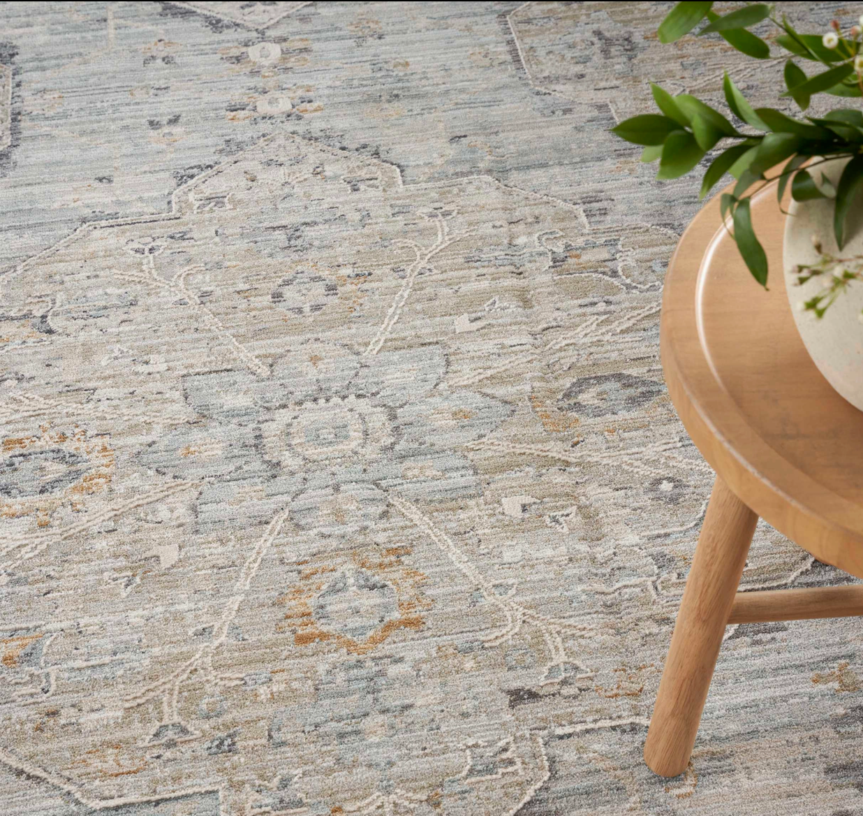 Lennox Area Rug - Light Blue