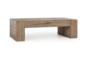 Bristow 60" Oak Coffee Table - Warm Natural