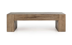 Bristow 60" Oak Coffee Table - Warm Natural