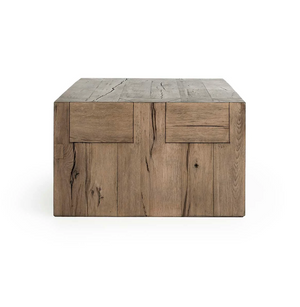 Bristow 60" Oak Coffee Table - Warm Natural