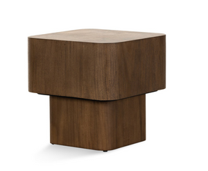 Bianca 20" End Table - Umber Burl