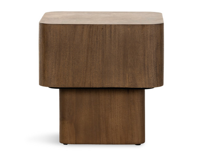 Bianca 20" End Table - Umber Burl