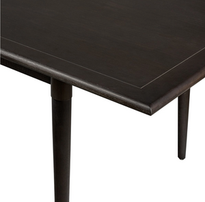 Hartford 84" - 104" Extension Dining Table - Ebony