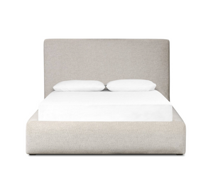 Analise Upholstered King Bed - Plushtone Linen