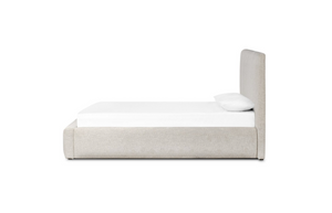 Analise Upholstered King Bed - Plushtone Linen