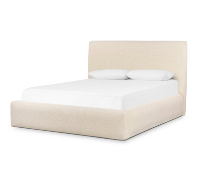 Analise 73" Upholstered Queen Bed - Performance Cream